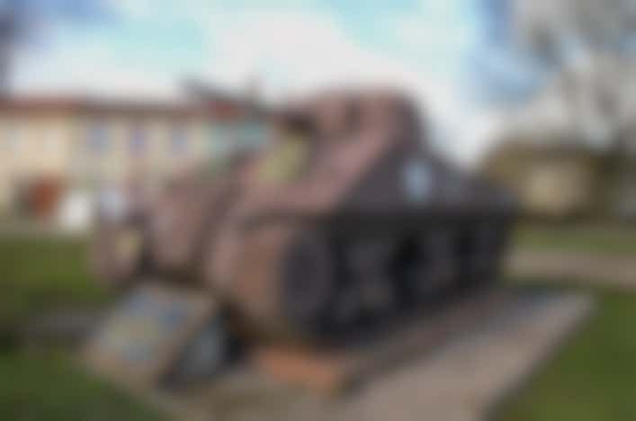 Sherman Tank, Arracourt Battlefield
