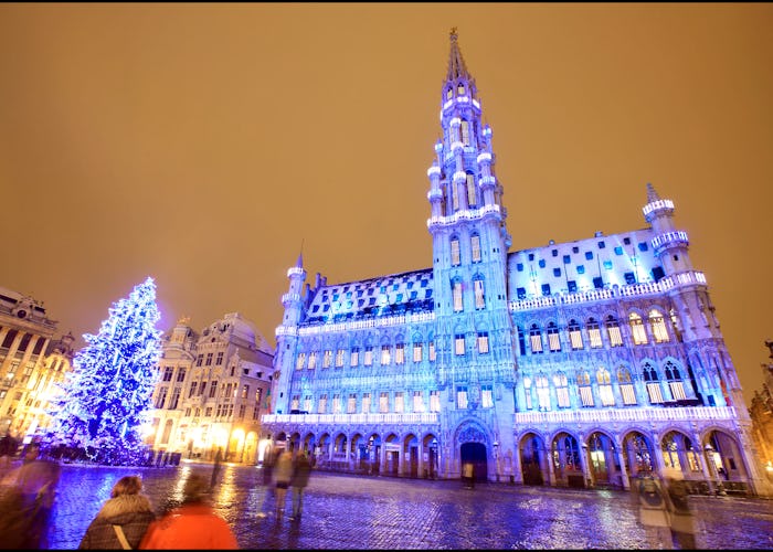 Grand Place in Winter