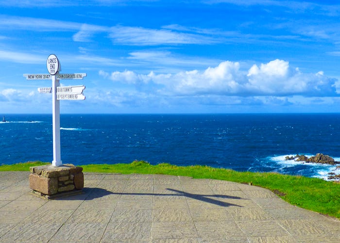 Land's End and Penzance