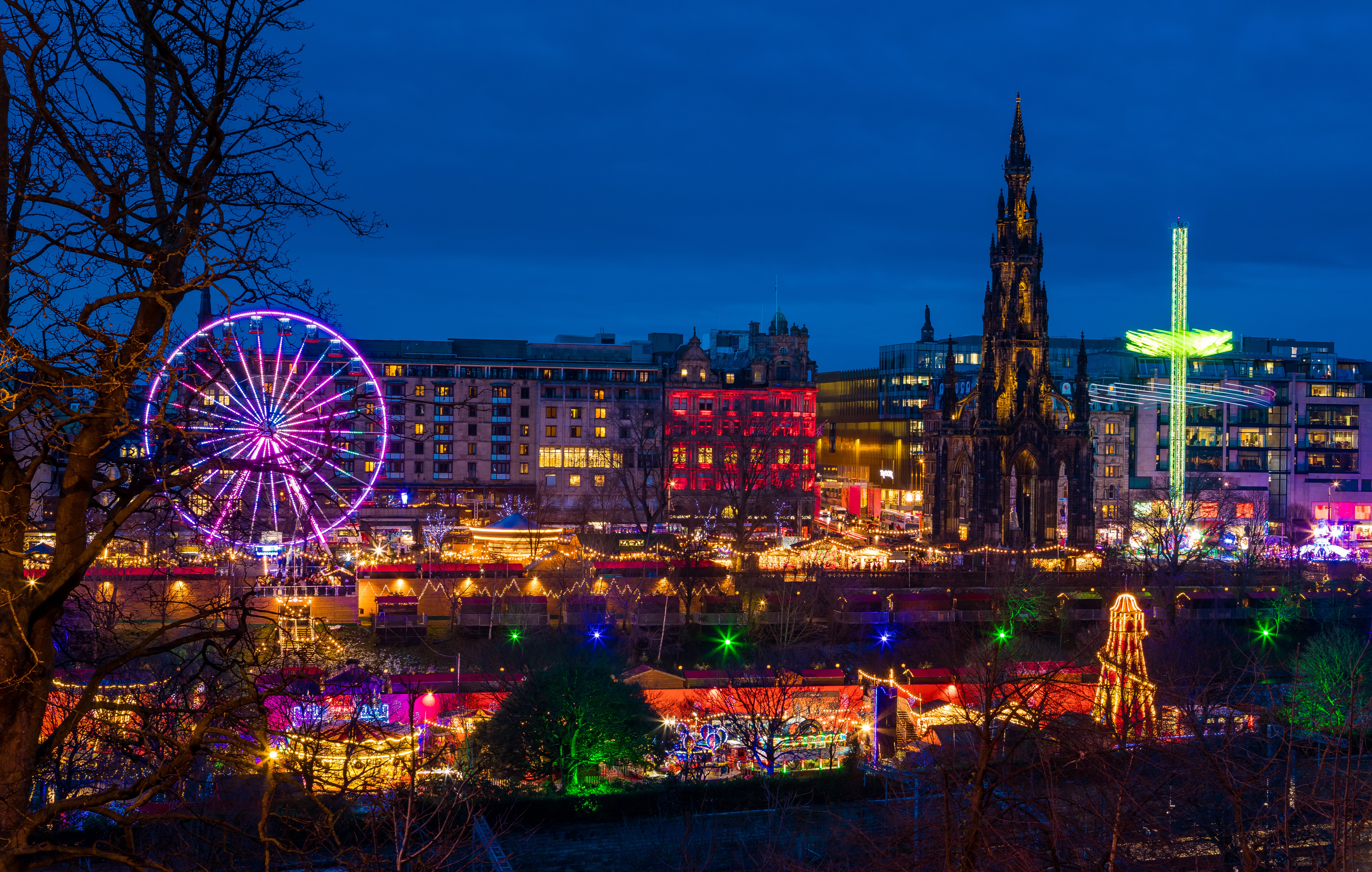 Edinburgh Christmas Market By Rail | Arena Travel