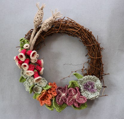 Crochet Spring Wreath Weekend