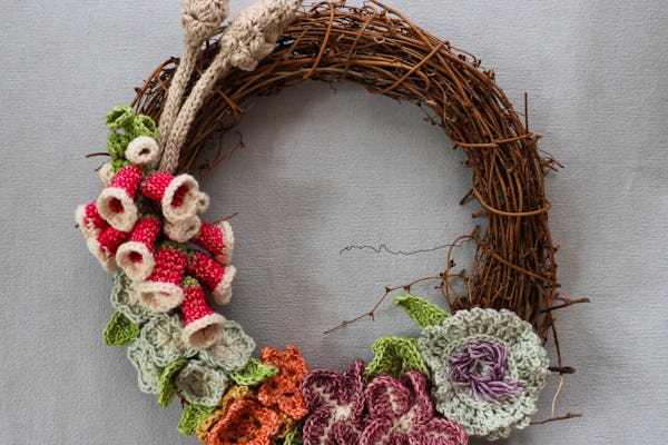 Crochet Spring Wreath Weekend