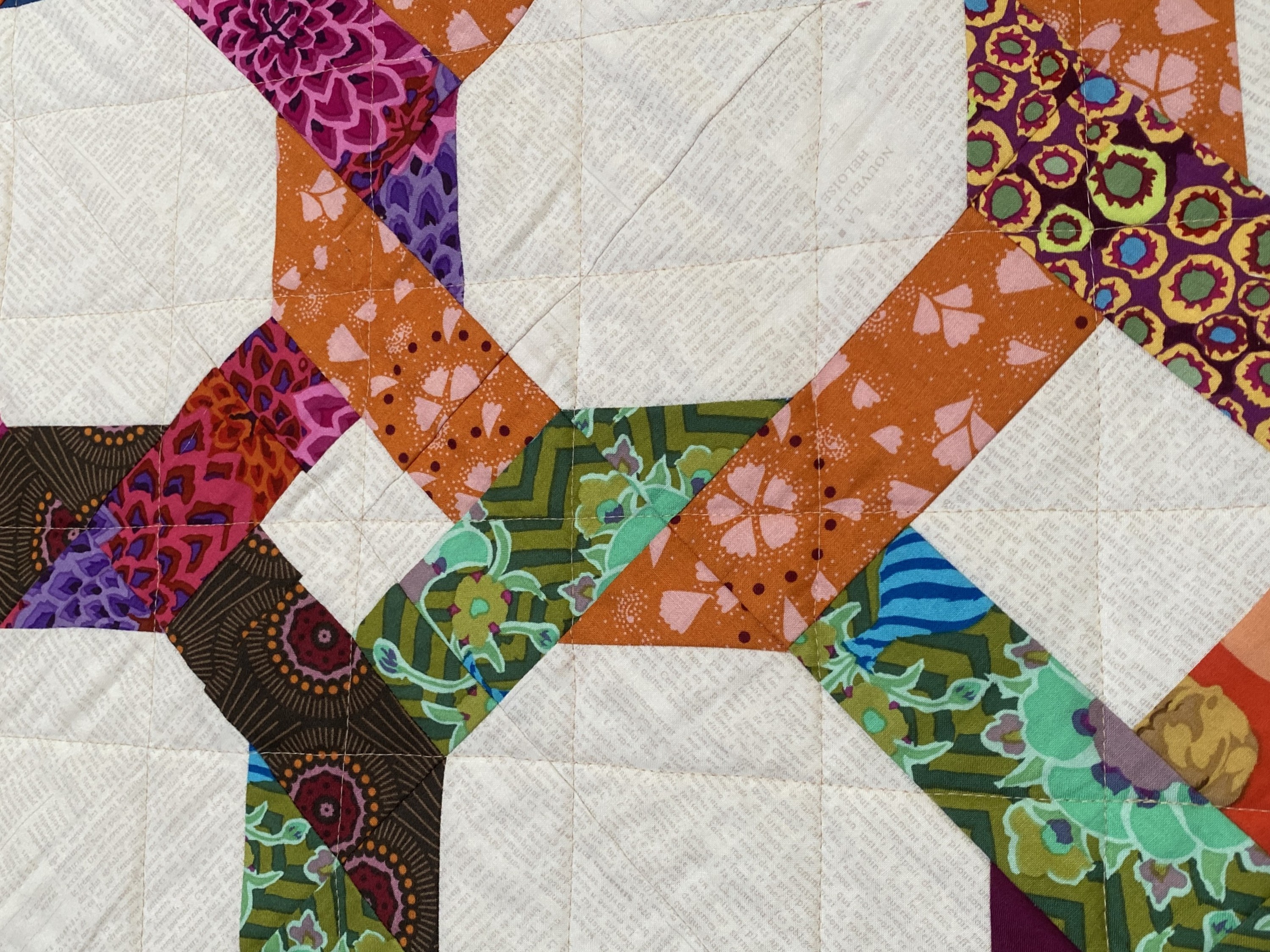 Interlocking Chains Quilt Sewing Machine Weekend