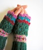 Fair Isle Lace Gloves