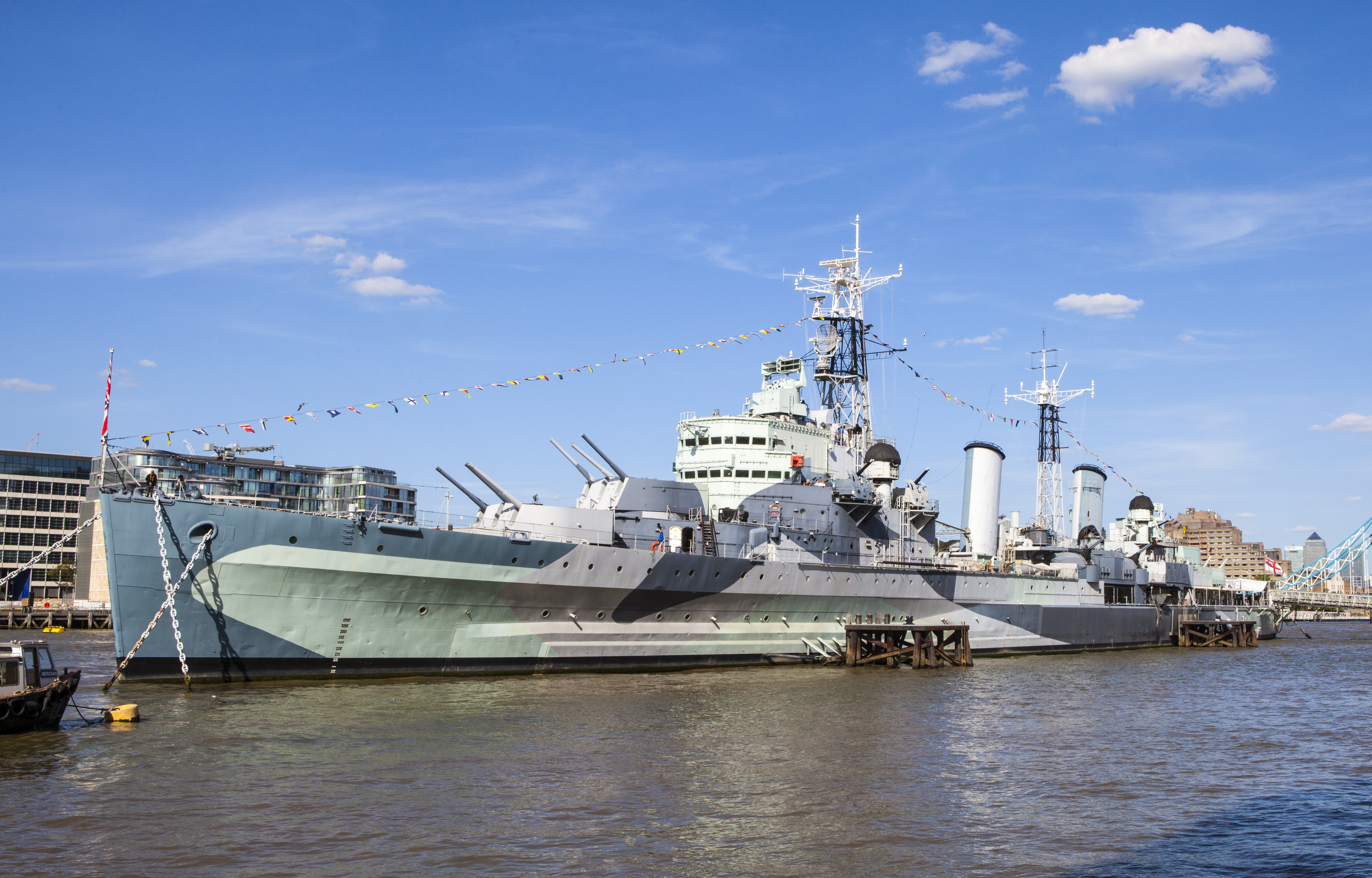 Sleep overnight on board HMS Belfast