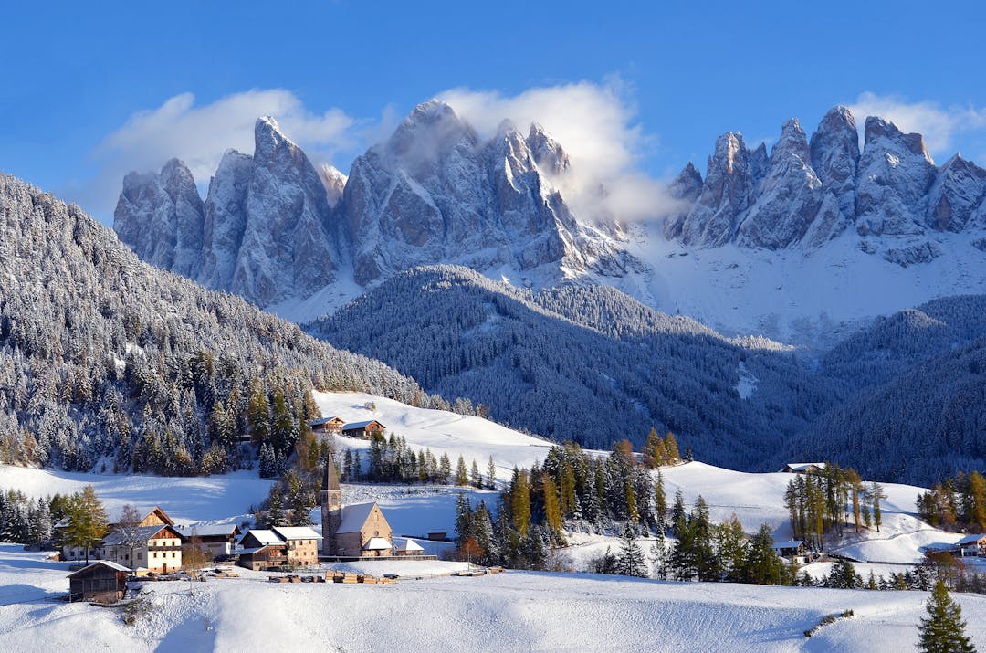 Winter Wonderland in the Italian Dolomites Shearings