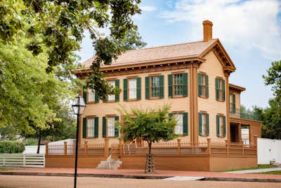 Abraham Lincoln's house in Springfield