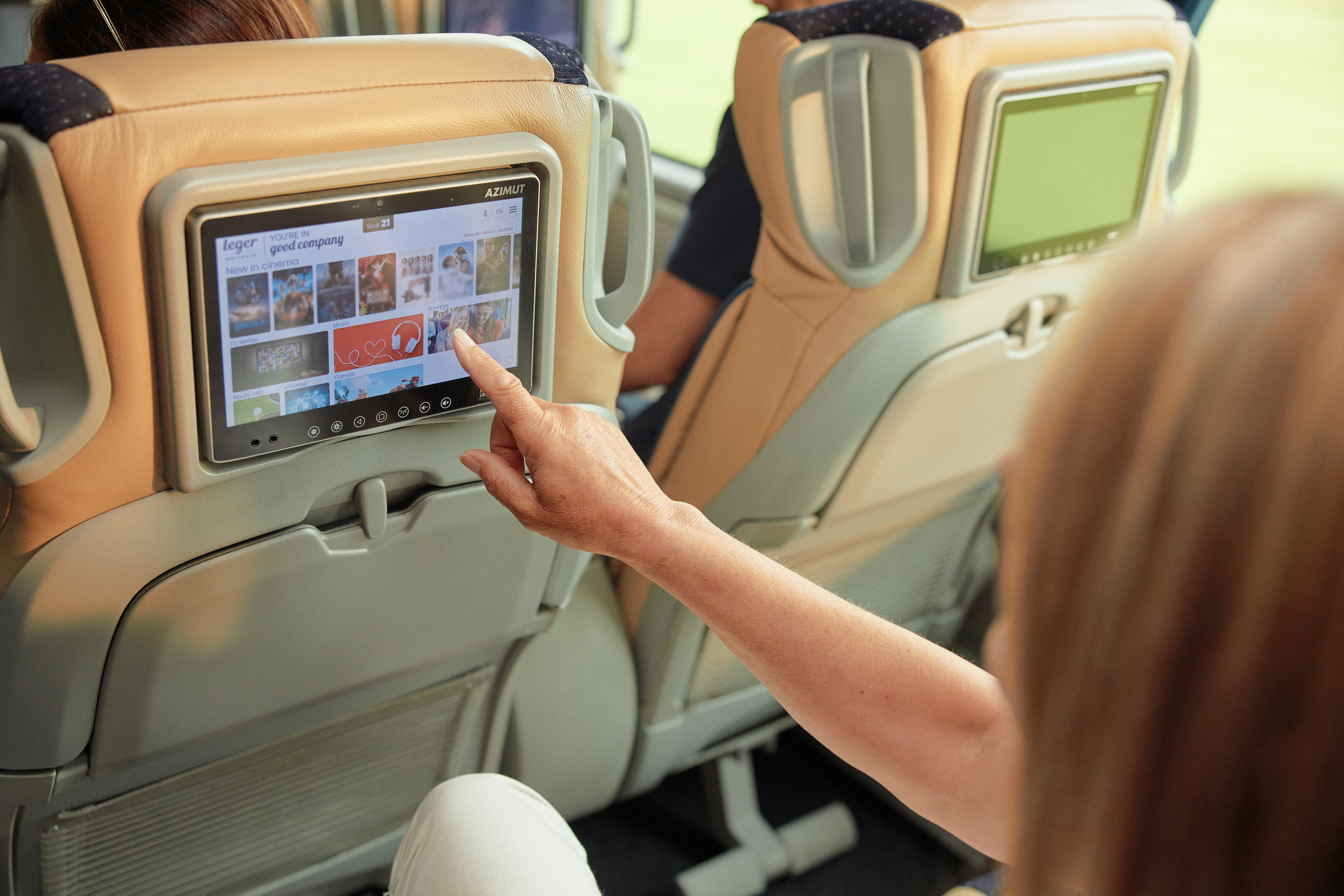 Double Seat Reclined