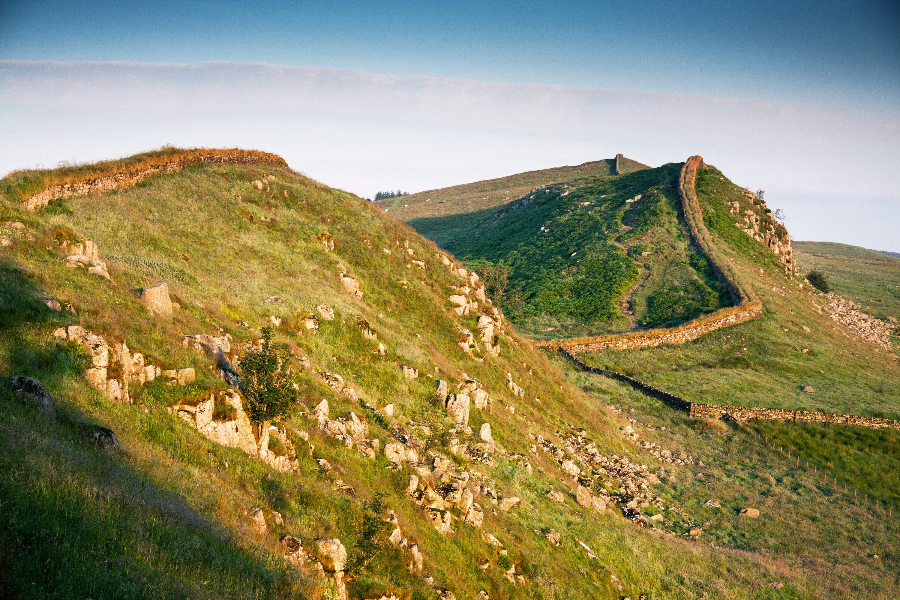 Hadrian’s Wall and Alnwick Castle