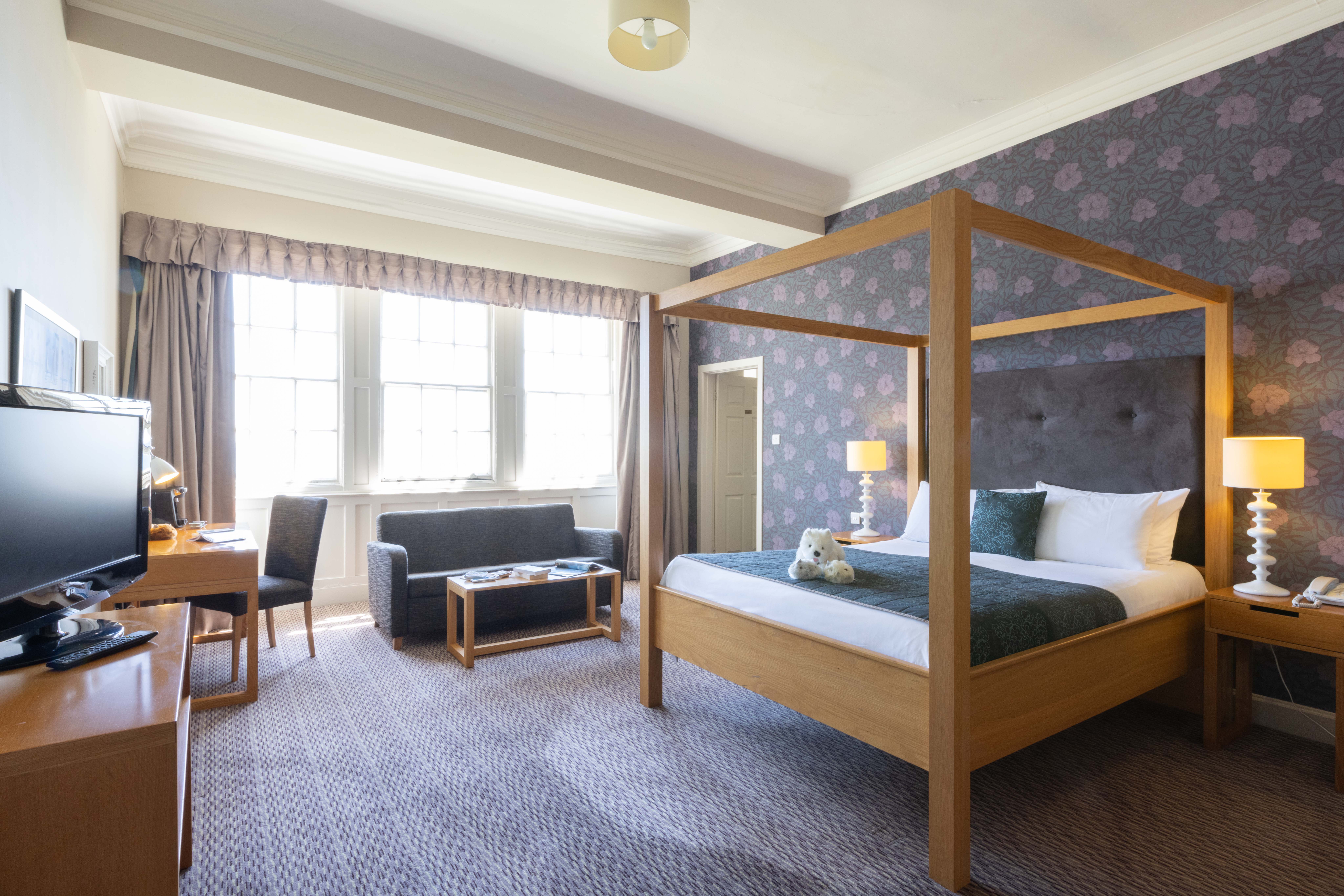 Corringham canopy deals bed