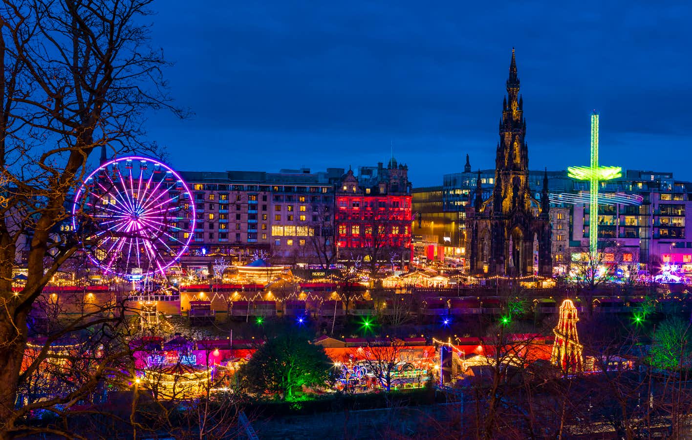 Melrose and Edinburgh Christmas Market Weekend